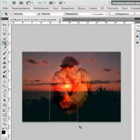 Фотомонтаж в фотошопе: Влюбленные на закате (видео обучение)